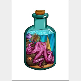 Octopus Jar Posters and Art